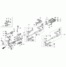 Muffler, Exhaust (18030-SR2-A20)