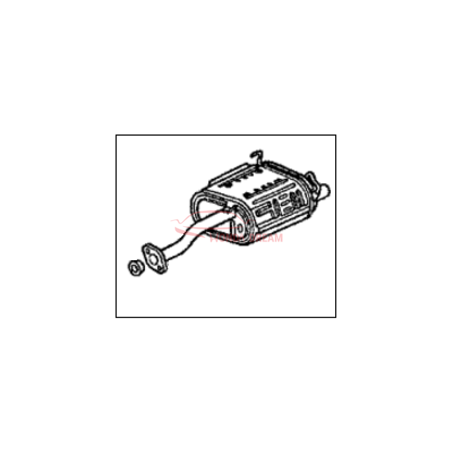 Muffler, Exhaust (18030-SR2-J40) - 1