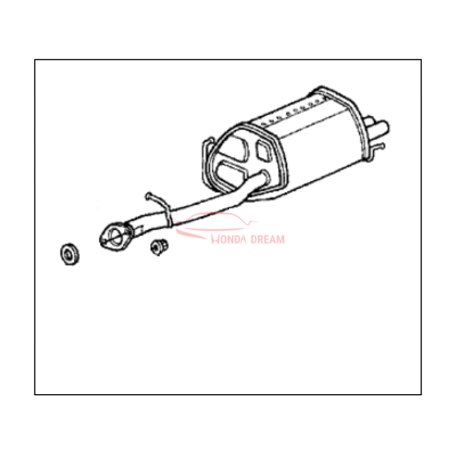 Muffler, Exhaust (18030-SS0-010) - 1