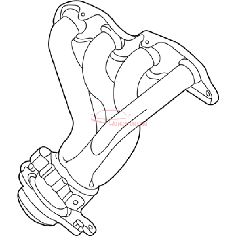 MANIFOLD COMP,EXH (18100-PRB-A01) - 3