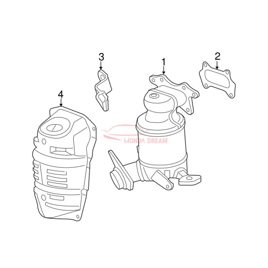 GSKT,CONVERTER (18115-5R0-007) - 2