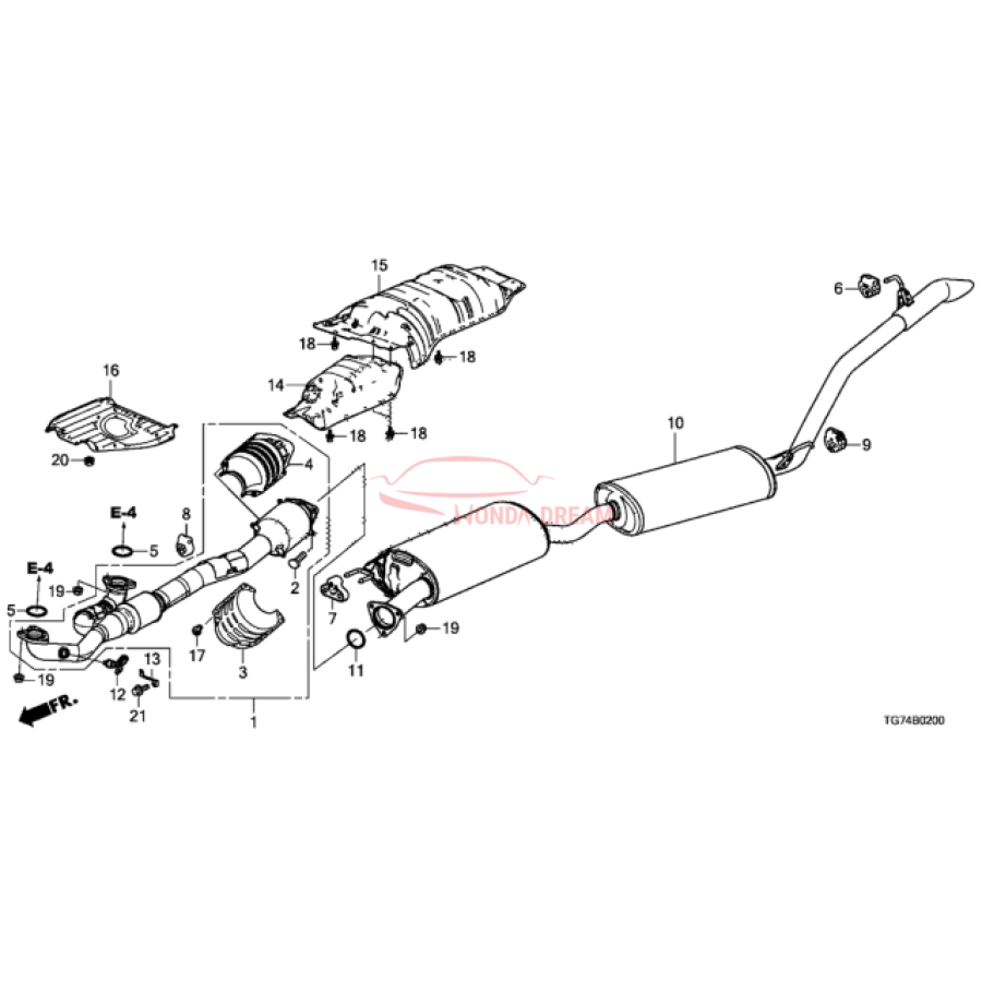 Converter Comp (18150-5J6-A10) - 2