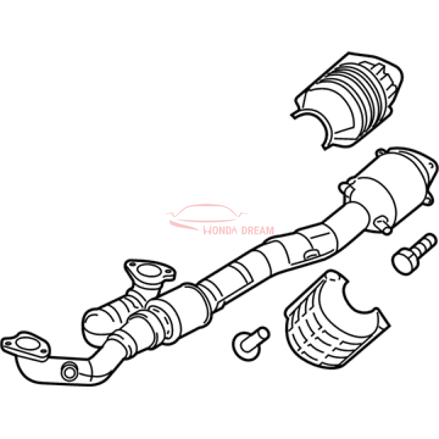 Каталізатор (18150-5J6-A10) - 3