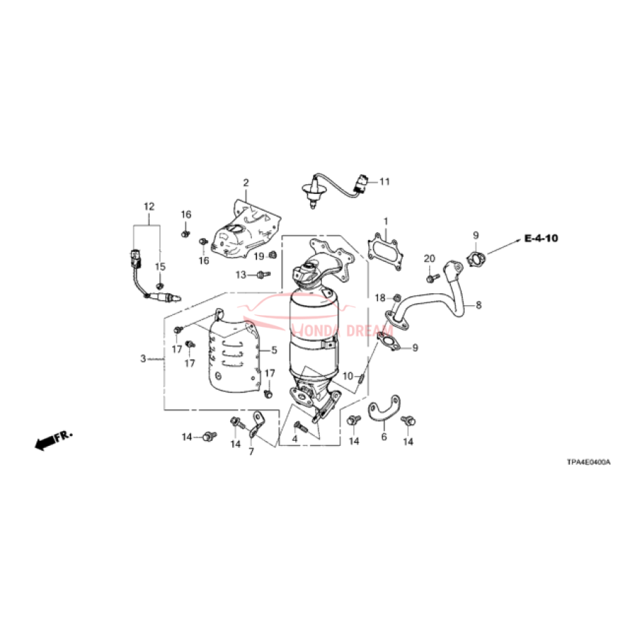 Converter Comp (18150-5RD-L00) - 1