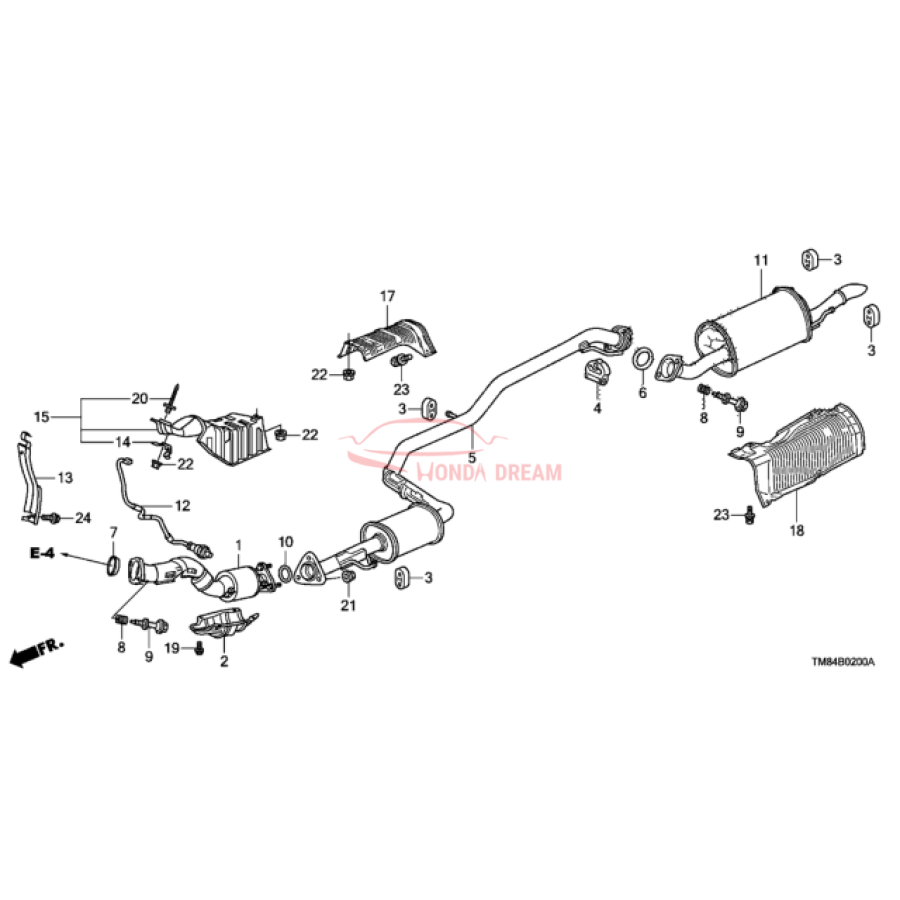 CONVERTER COMP (18160-RBJ-N00) - 1