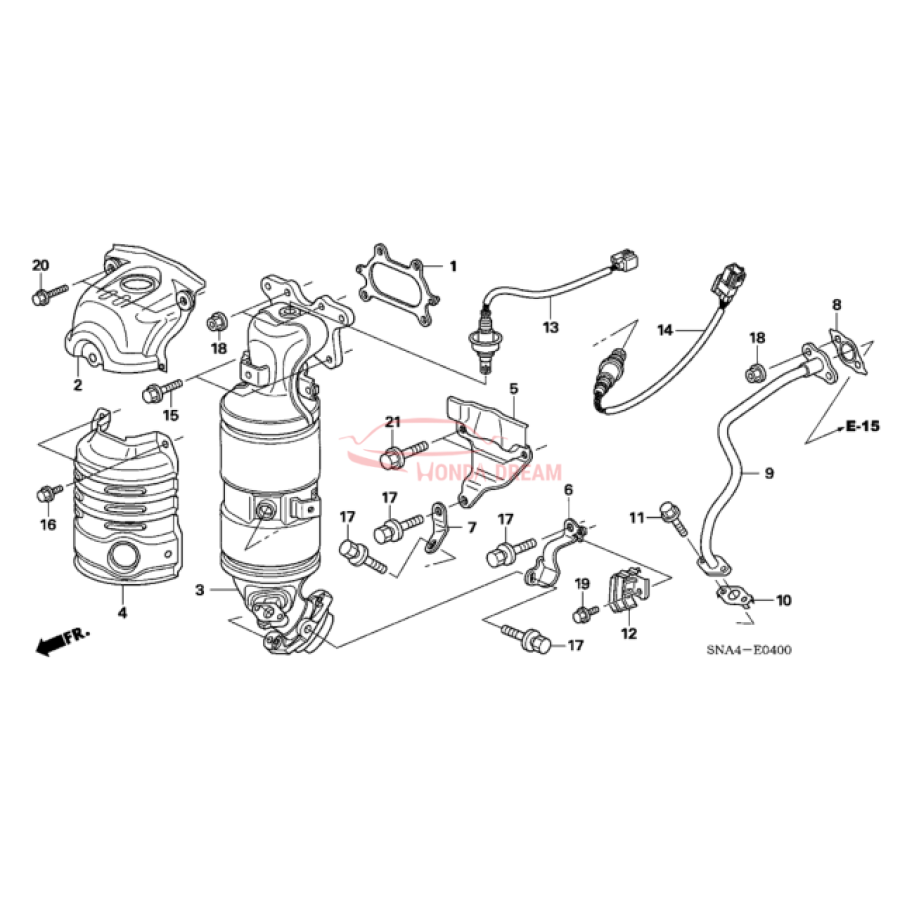 CONVERTER COMP (18160-RNA-A00) - 3