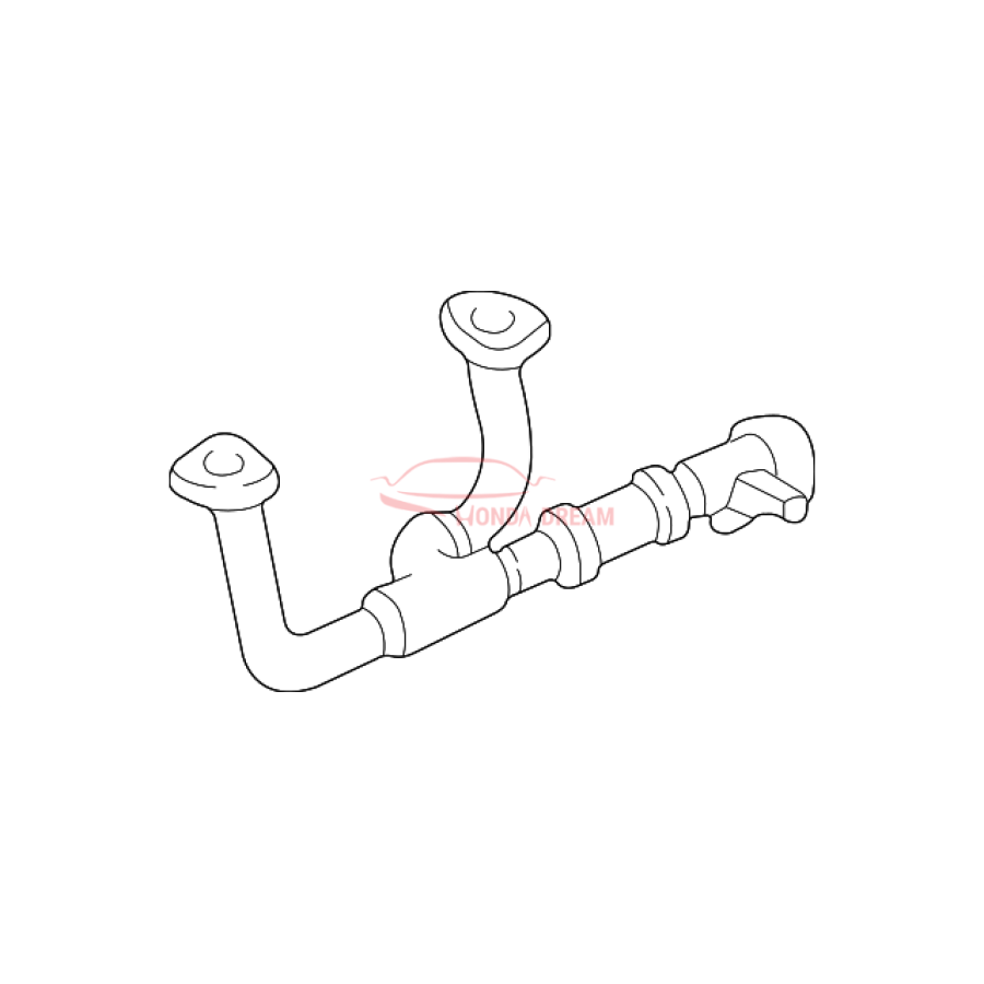 Exhaust Pipe, A (18210-S0X-A11) - 1