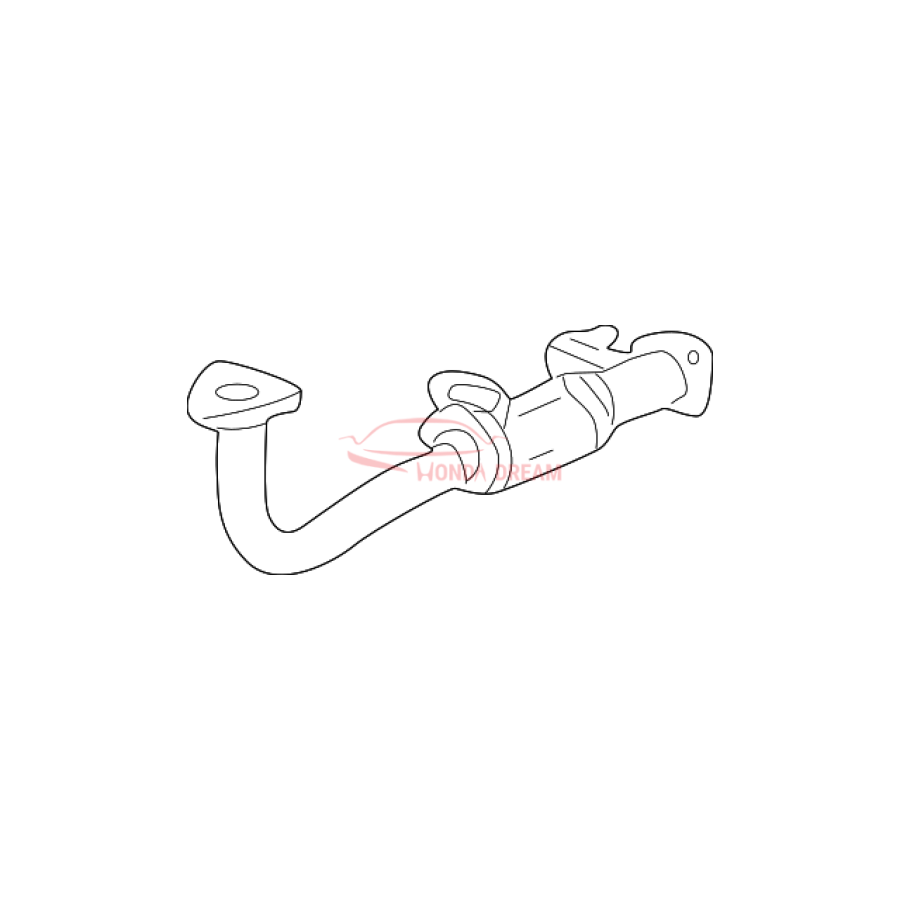 Exhaust Pipe, A (18210-S84-A21) - 1