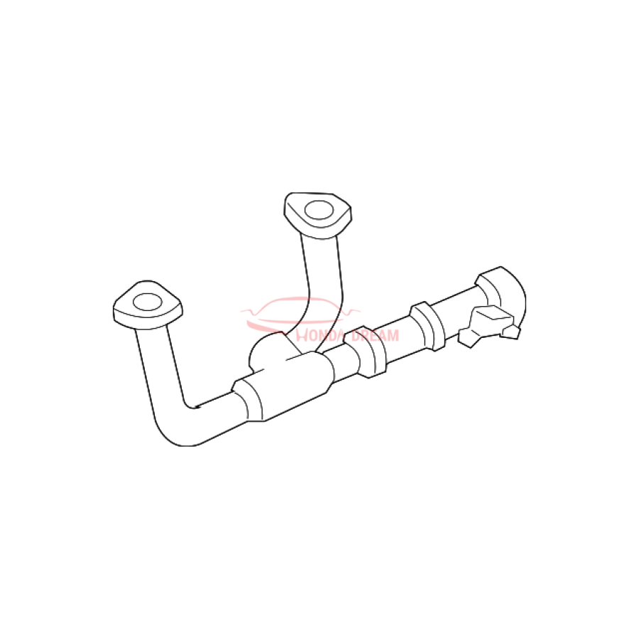 Exhaust Pipe, A (18210-S9V-A01) - 1