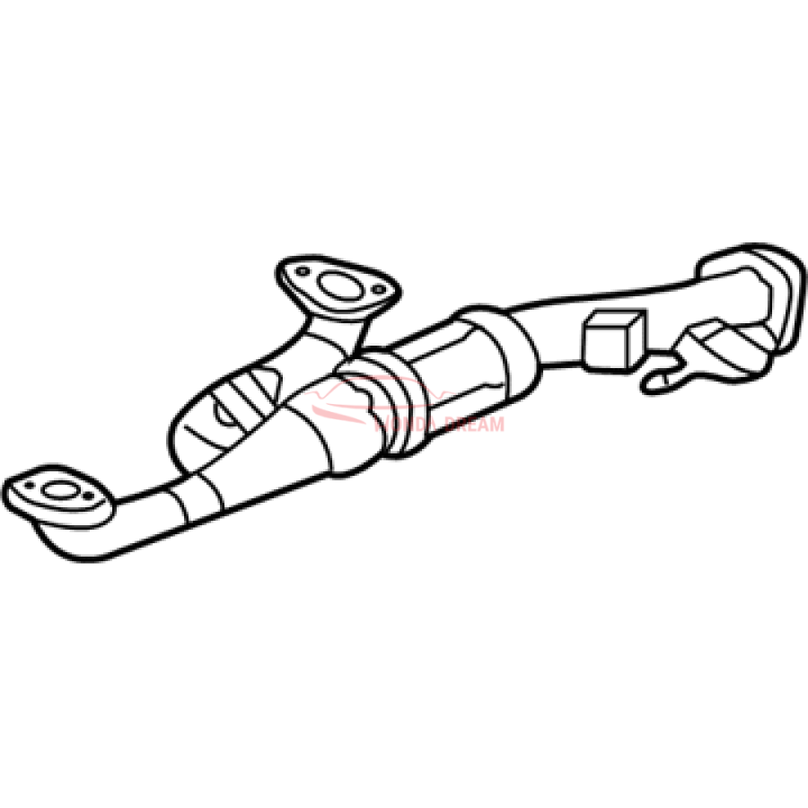 Exhaust Pipe, A (18210-SJA-A03) - 3