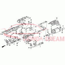 Exhaust Pipe, A (18210-SS0-A40) - 3