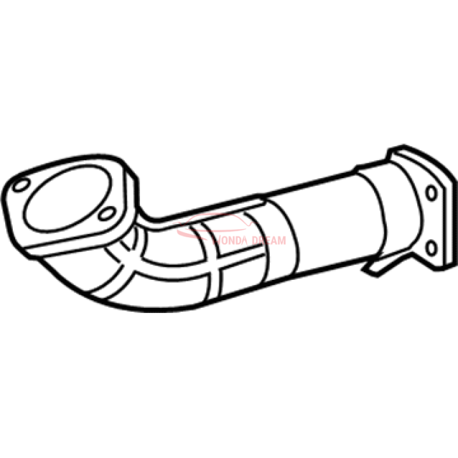 Exhaust Pipe, A (18210-TA0-A12) - 2