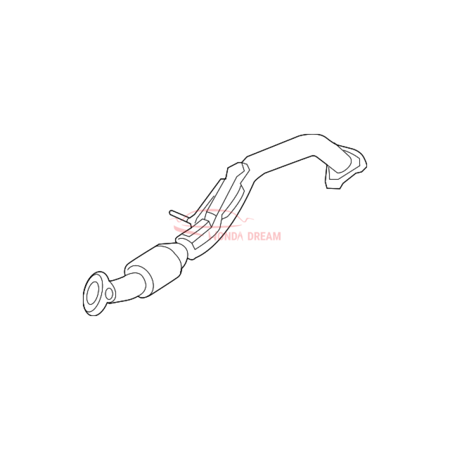 Exhaust Pipe, A (18210-TBC-A01) - 1