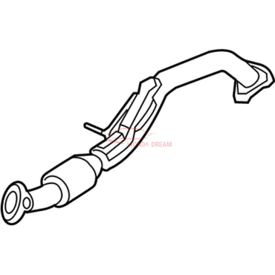 Exhaust Pipe, A (18210-TGG-A01) - 2