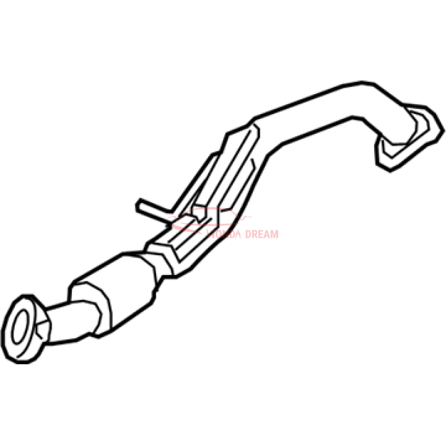 Exhaust Pipe, A (18210-TGH-A02) - 2