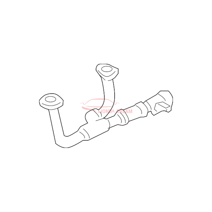 Exhaust Pipe, A (18210-TK8-A01) - 1