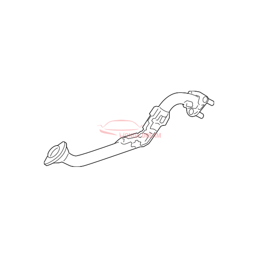 Exhaust Pipe, A (18210-TR0-A01) - 1