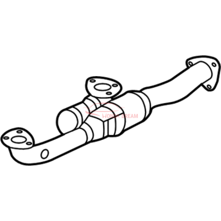 Exhaust Pipe, A (18210-TX4-A01) - 2