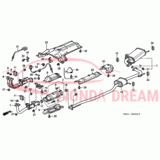 GASKET, EXH PIPE (18212-SM4-003) - 3