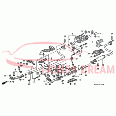 RUBBER, EXHAUST MTG (18215-SH3-J01) - 4