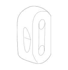 Підвіс глушника гумовий (18215-SJA-A51)