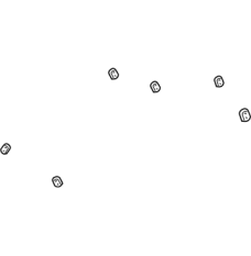 Підвіс глушника гумовий (18215-STX-A12)