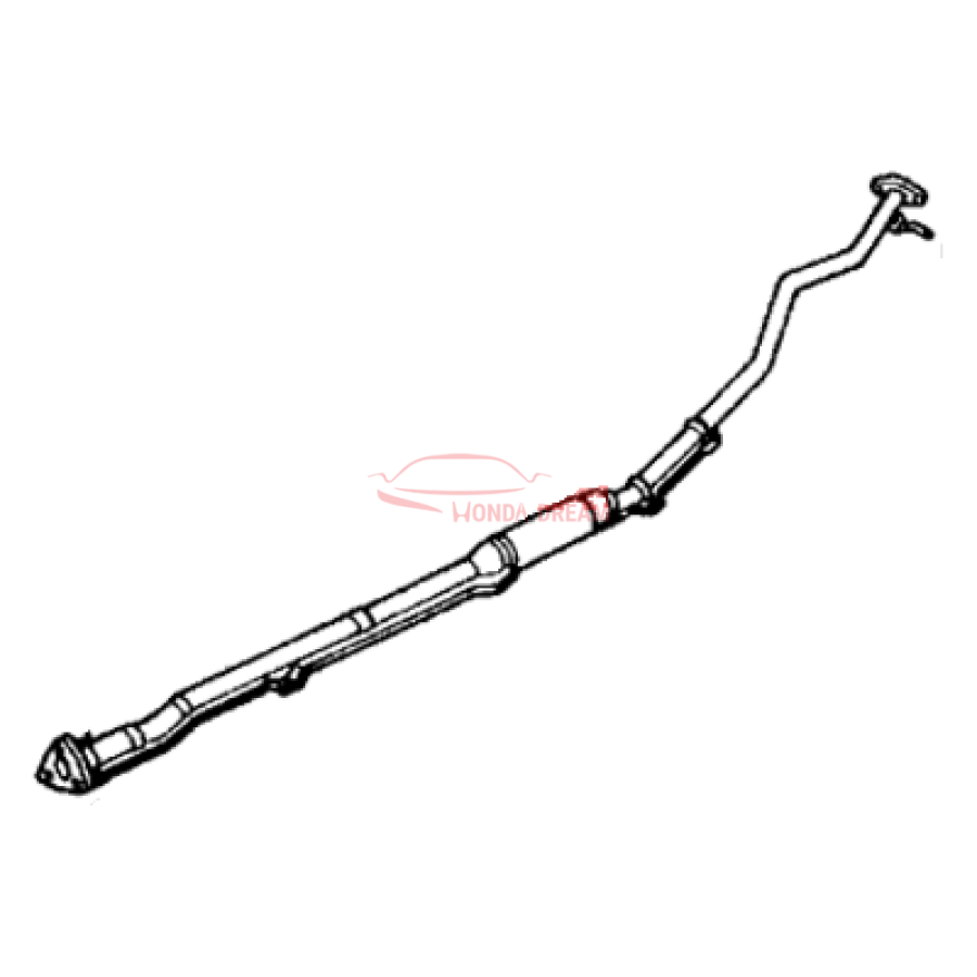 PIPE B.EXHAUST (18220-SH9-A12) - 2