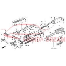 SET,EXHAUST PIPE (18220-SP0-406) - 3