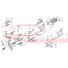 PIPE B,EXHAUST (18220-SR2-A72) - 3