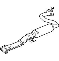 PIPE B,EXHAUST (18220-ST7-A43)