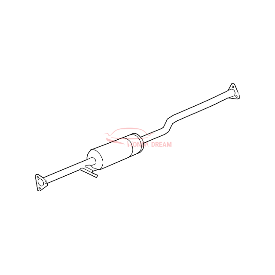 Резонатор випускної системи (18220-T2F-A11) - 1