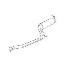 PIPE B,EXHAUST (18220-TS9-A02)