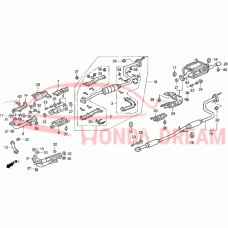 GASKET,FLEX EXH (18229-SH3-X30) - 8