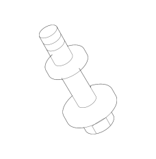 Болт гнучкого з'єднання вихлопної системи (18231-SR3-A22)