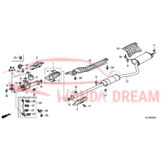 Muffler, Exhaust (18307-SJC-A21) - 3