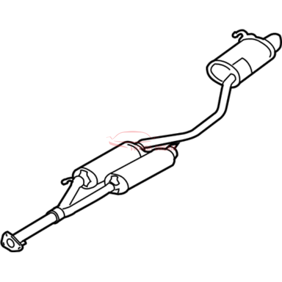 Muffler, Exhaust (18307-STX-A11) - 2