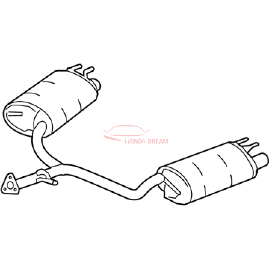 Muffler, Exhaust (18307-T2G-A01) - 2