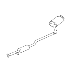 Muffler, Exhaust (18307-T3Z-A01)