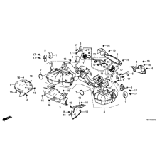 Muffler, Exhaust (18307-T6N-A03)