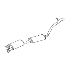 Muffler, Exhaust (18307-TG7-A01)