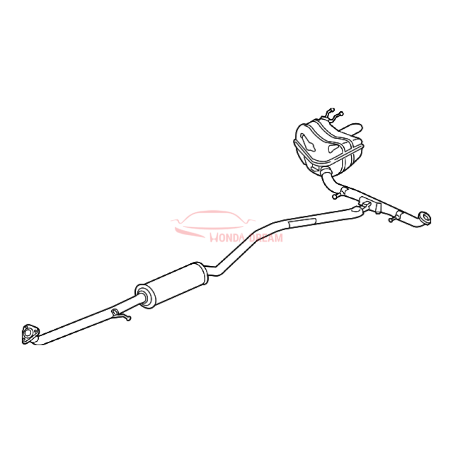 Muffler, Exhaust (18307-TGG-335) - 1