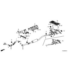 Muffler, Exhaust (18307-TGH-315)