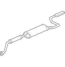 Muffler, Exhaust (18307-TK8-A02)