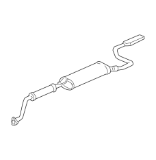 Muffler, Exhaust (18307-TK8-A03)