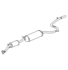 Muffler, Exhaust (18307-TK8-A11)