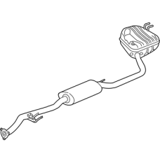 Muffler, Exhaust (18307-TLC-A02)