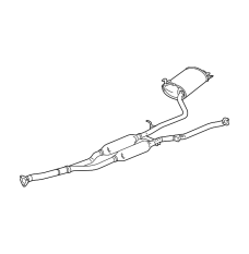 Muffler, Exhaust (18307-TP7-A11)