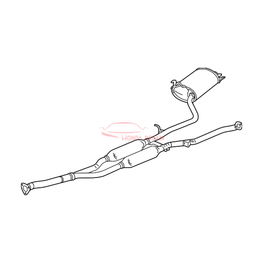 Muffler, Exhaust (18307-TP7-A11) - 1