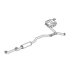 Muffler, Exhaust (18307-TVA-A05)