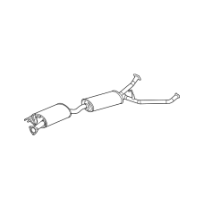 Muffler, Exhaust (18307-TYR-A51)